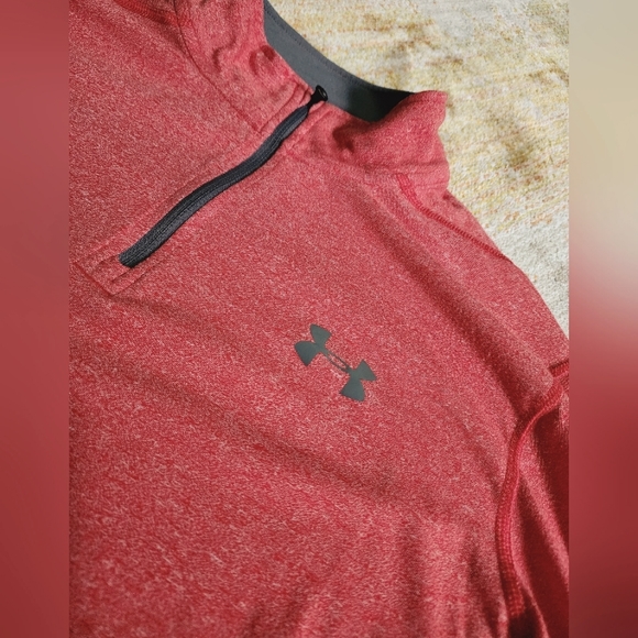 Under Armour Threadborne HeatGear Loose 1/4 Zip - Picture 2 of 6